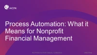 Process Automation: What it Means for Nonprofit Financial Management icon