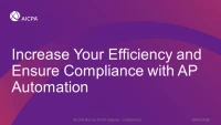 Increase Your Efficiency and Ensure Compliance with AP Automation icon