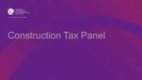Construction Tax Panel icon