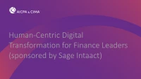 Human-Centric Digital Transformation for Finance Leaders (sponsored by Sage Intacct) icon