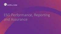 ESG Performance, Reporting and Assurance icon