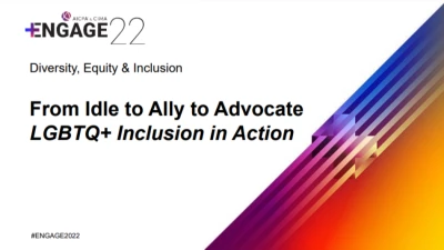 From Idle to Ally to Advocate - LGBTQ+ Inclusion in Action (All Tracks) icon