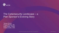 The Cybersecurity Landscape - A Plan Sponsor's Evolving Story icon