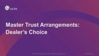 Master Trust Arrangements: Dealer's Choice(s) icon
