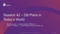 DB Plans in Today's World icon