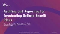 Auditing and Reporting for Terminating Defined Benefit Plans icon