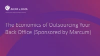 The Economics of Outsourcing Your Back Office (Sponsored by Marcum) icon