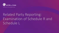 Related Party Reporting: Examination of Schedule R and Schedule L icon