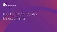 Not-for-Profit Industry Developments icon