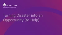 Turning Disaster into an Opportunity (to Help) icon