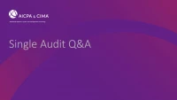 Single Audit Q&A icon
