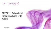 PFP2111. Behavioral Finance Advice with Magic icon
