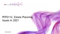 PFP2112. Estate Planning Issues in 2021 icon