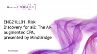 ENG21LL01. Risk Discovery for all: The AI-augmented CPA, presented by MindBridge icon