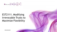 EST2111. Modifying Irrevocable Trusts to Maximize Flexibility icon