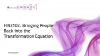 FIN2102. Bringing People Back into the Transformation Equation icon