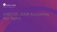 GASB Accounting Hot Topics icon