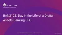 Day in the Life of a Digital Assets Banking CFO icon