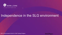 Independence in the SLG environment icon
