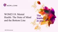 Mental Health: The State of Mind and the Bottom Line icon