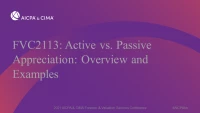 Active vs. Passive Appreciation: Overview and Examples icon