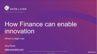 How Finance Can Enable Innovation: Where to begin icon