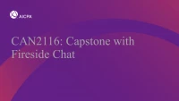 Capstone with Fireside Chat icon