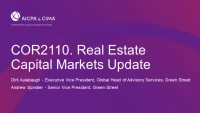 Real Estate Capital Markets Update icon