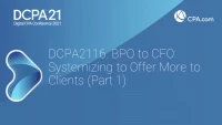 BPO to CFO: Systemizing to Offer More to Clients (Part 1) icon