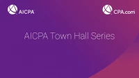 Lunch & AICPA Town Hall icon