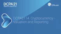 Cryptocurrency - Valuation and Reporting icon