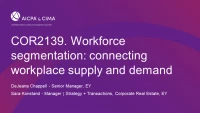 Workforce segmentation: connecting workplace supply and demand icon