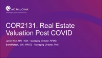 Real Estate Valuation Post COVID icon