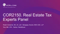 Real Estate Tax Experts Panel icon