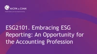 Embracing ESG Reporting: An Opportunity for the Accounting Profession icon