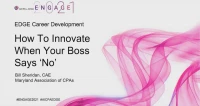EDG2104. How to Innovate When Your Boss Says No icon