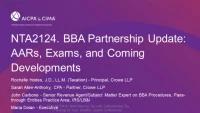 BBA Partnership Update: AARs, Exams, and Coming Developments icon