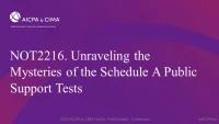 Unraveling the Mysteries of the Schedule A Public Support Tests icon