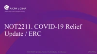 COVID-19 Relief Update / ERC icon