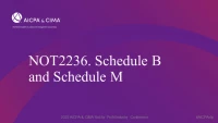 Schedule B and Schedule M icon