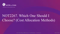 Which One Should I Choose? (Cost Allocation Methods) icon