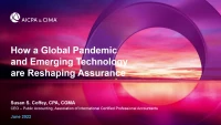 AICPA Update: How a Global Pandemic and Emerging Technology is Reshaping Assurance icon