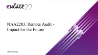 Remote Audit - Impact for the Future icon