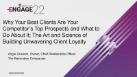 Why Your Best Clients Are Your Competitors Top Prospects and What to Do About It; The Art and Science of Building Unwavering Client Loyalty icon