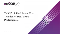 Real Estate Tax: Taxation of Real Estate Professionals icon