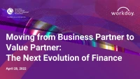 Keynote: Moving from Business Partner to Value Partner: The Next Evolution of Finance  icon