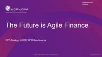 The Future is Agile Finance: CFO Strategy & 2022 CFO Benchmarks, Sponsored by Prophix icon