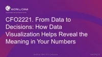 From Data to Decisions: How Data Visualization Helps Reveal the Meaning in Your Numbers icon