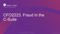 Fraud in the C-Suite icon