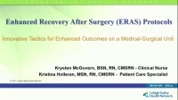 Enhanced Recovery After Surgery (ERAS) Protocols - Innovative Tactics for Enhanced Outcomes on a Medical-Surgical Unit icon
